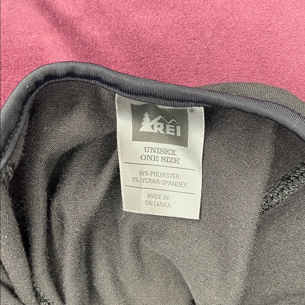 REI Unisex One Size Black Balaclava